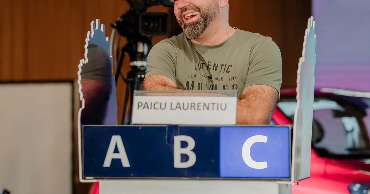 Laurențiu Paicu la finala Mecanicul Anului 2023